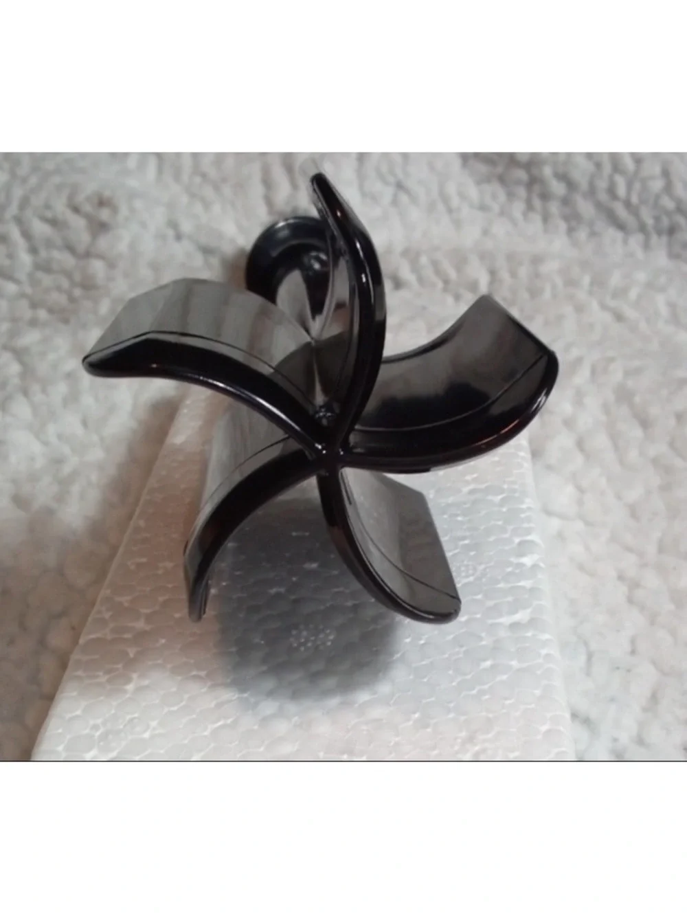Black Ground Meat Chopper Masher Hamburger Breaker Kitchen Utensil 5-Blade